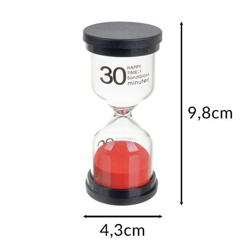 Alternative view of Timglas Set 6-pack – Färgglada Timglas för Tidsmätning & Aktiviteter
