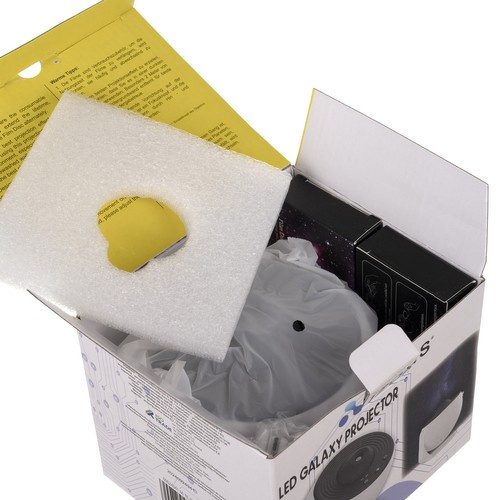 LED Stjärnprojektor – Nattlampa med 360° Rotation, 12 Bildskivor & Timer - Bild 9