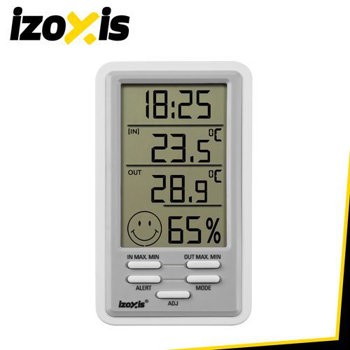 Trådlös Väderstation – Digital Termometer & Hygrometer med LCD-Display, Klocka & Alarm - Bild 7