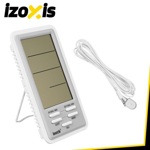 Trådlös Väderstation – Digital Termometer & Hygrometer med LCD-Display, Klocka & Alarm - Bild 9