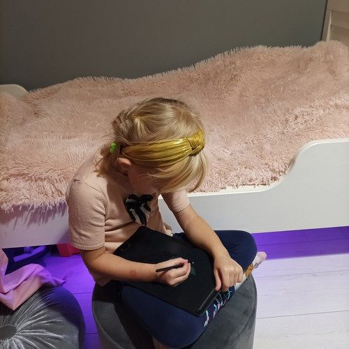 Digital Ritplatta 11 Tum – LCD-Skrivplatta med Penna & Skärmlås - Bild 4