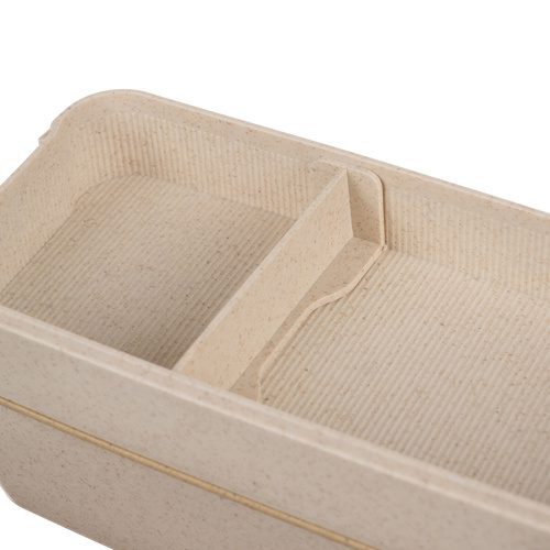 Matlåda 750 ml – Lunchlåda med 2 Fack, Bestick & Avdelare - Bild 15