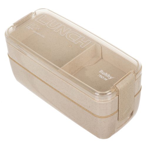 Matlåda 750 ml – Lunchlåda med 2 Fack, Bestick & Avdelare - Bild 10