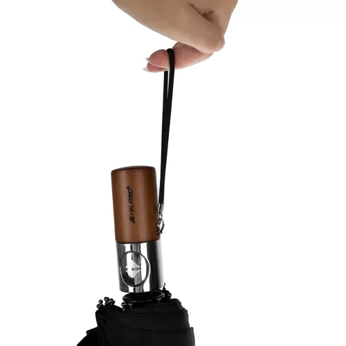 Hopfällbart Paraply – Automatiskt Regnparaply med 12 Spröt & Fodral - Bild 10