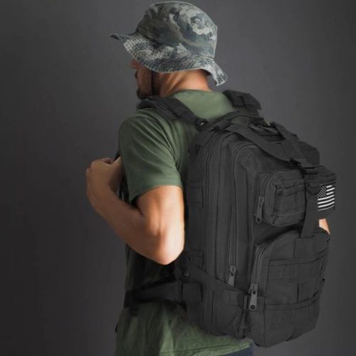 Militär Ryggsäck 35 L – Taktisk Vandringsryggsäck med MOLLE-System & Höftbälte - Bild 3