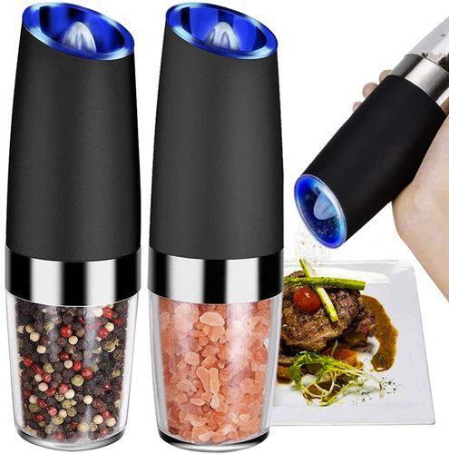 Elektrisk Kryddkvarn - Salt och Peppar kvarn set
