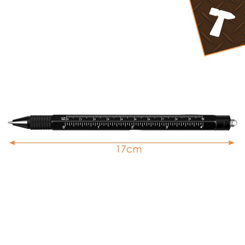 Alternative view of Multifunktionspenna 9-i-1 – Penna med LED, Skruvmejsel & Smarta Verktygsfunktioner