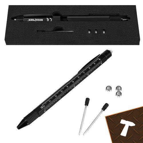 Multifunktionspenna 9-i-1 – Penna med LED, Skruvmejsel & Smarta Verktygsfunktioner - Bild 9