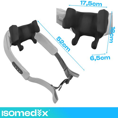 Alternative view of Nackmassageapparat med Värme – Trådlös Shiatsu Massage för Nacke & Axlar