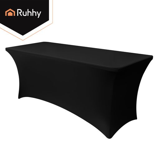 Elastiskt Bordsöverdrag 183 x 75 x 75 cm – Stretchduk för Bankettbord - Bild 7
