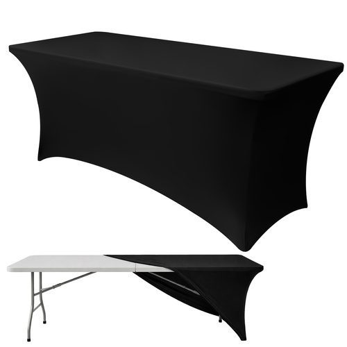 Elastiskt Bordsöverdrag 183 x 75 x 75 cm – Stretchduk för Bankettbord