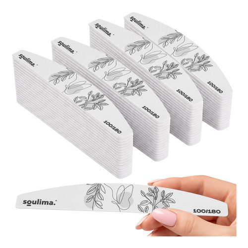 Nagelfilar 100/180 100-pack – Smala Båtformade Nagelfilar - Bild 6