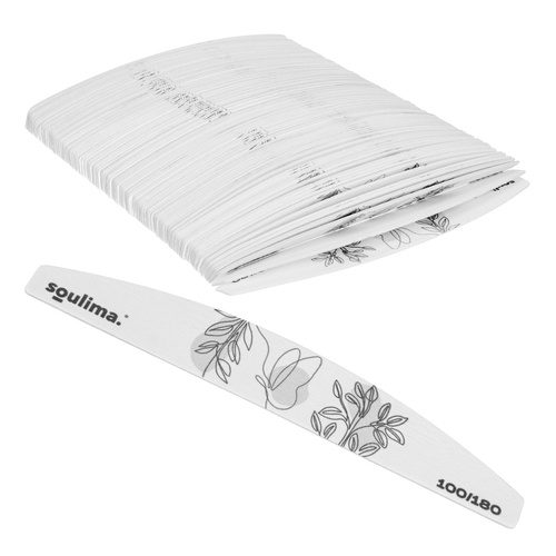 Nagelfilar 100/180 100-pack – Smala Båtformade Nagelfilar - Bild 9