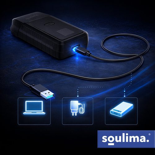 Skäggtrimmer med LED-Display – Folierakapparat med USB-C - Bild 15