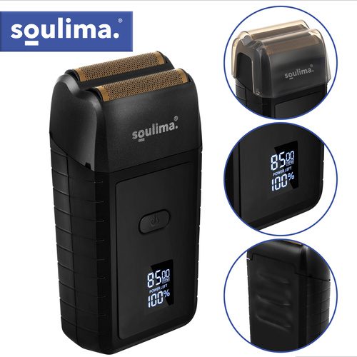 Skäggtrimmer med LED-Display – Folierakapparat med USB-C - Bild 19