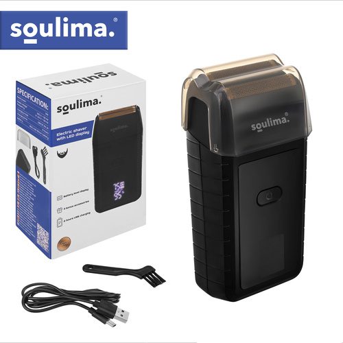 Skäggtrimmer med LED-Display – Folierakapparat med USB-C - Bild 9