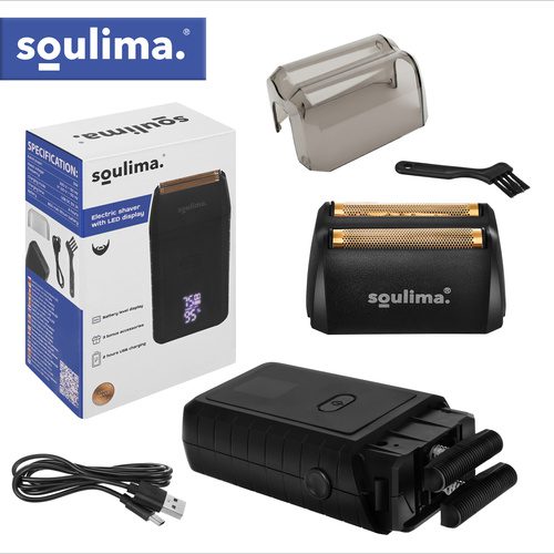 Skäggtrimmer med LED-Display – Folierakapparat med USB-C - Bild 6