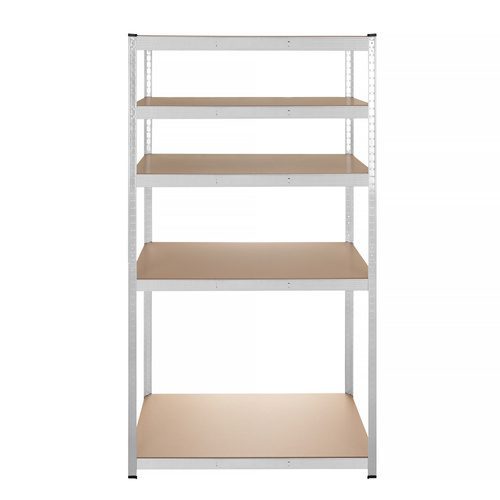 Förvaringshylla 180 x 100 x 60 cm – Metallhylla med 5 Justerbara Hyllplan, 3-i-1 & 1000 kg - Bild 9
