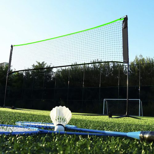 Justerbart Volleybollnät – Portabelt Sportnät för Badminton, Tennis & Volleyboll - Bild 4