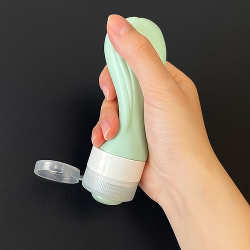 Resekosmetikväska med 4 Flaskor – Flygnecessär för Handbagage - Bild 4