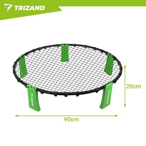Alternative view of Roundnet Set 90 cm – Mini Volleybollspel med 3 Bollar, Pump & Bärväska