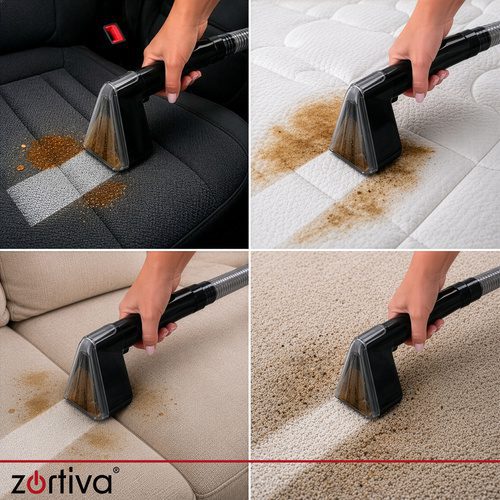 Tvättdammsugare 800 W 17 000 Pa – Textilvårdsmaskin för Mattor, Möbler & Bilklädsel - Bild 6