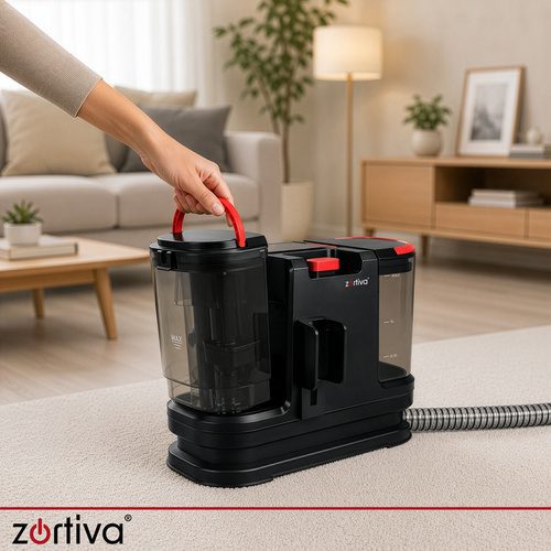 Tvättdammsugare 800 W 17 000 Pa – Textilvårdsmaskin för Mattor, Möbler & Bilklädsel - Bild 8