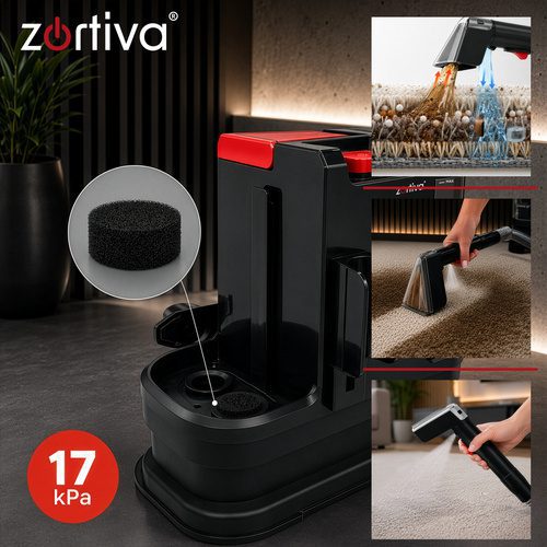 Tvättdammsugare 800 W 17 000 Pa – Textilvårdsmaskin för Mattor, Möbler & Bilklädsel - Bild 10