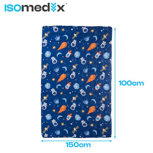 Tyngdtäcke för Barn 4 kg 100 x 150 cm – Vikttäcke med Glasmikropärlor & Förvaringsväska - Bild 2