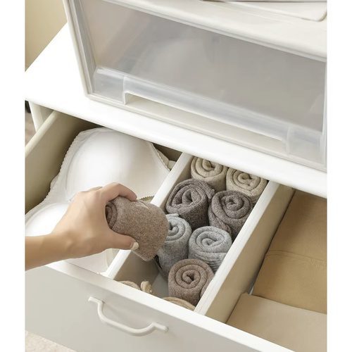 Lådavdelare 4-pack – Utdragbara Lådinsatser i Bambu 42–56 cm - Bild 3