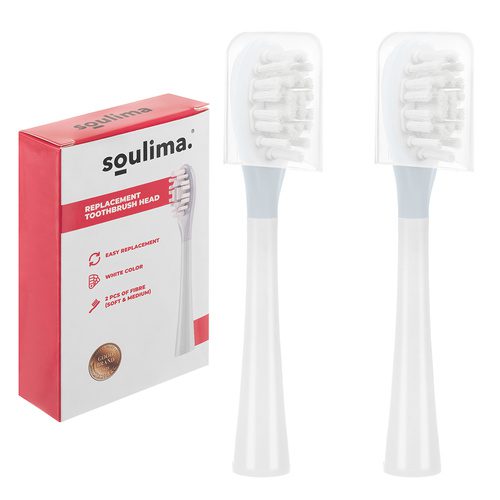 Tandborsthuvuden 2-pack för X800 – Mjuk & Medium