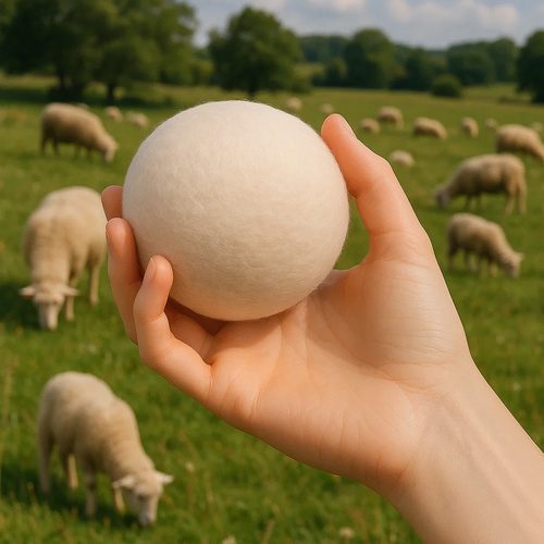 Torkbollar i Ull 6-pack – Torkbollar med Förvaringspåse - Bild 9