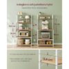 Förvaringshylla för Kök med Strömuttag – 6 Plan, 40 x 80 x 167 cm