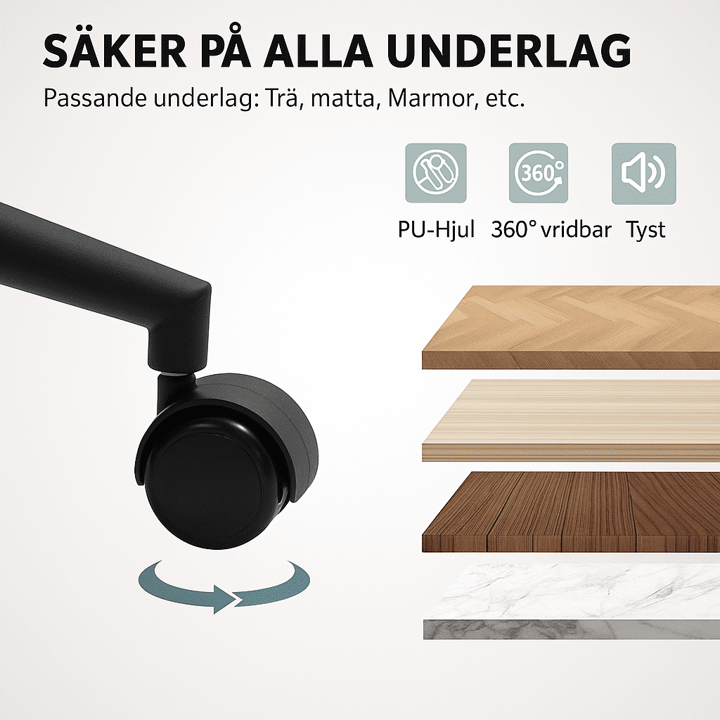 Kontorsfåtölj Beige Teddy Fleece med Ergonomiskt Ryggstöd & Justerbar Höjd