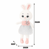 Mjuk Kanin gosedjur 45 cm  – Gosig Vän för Barn - Gosedjur