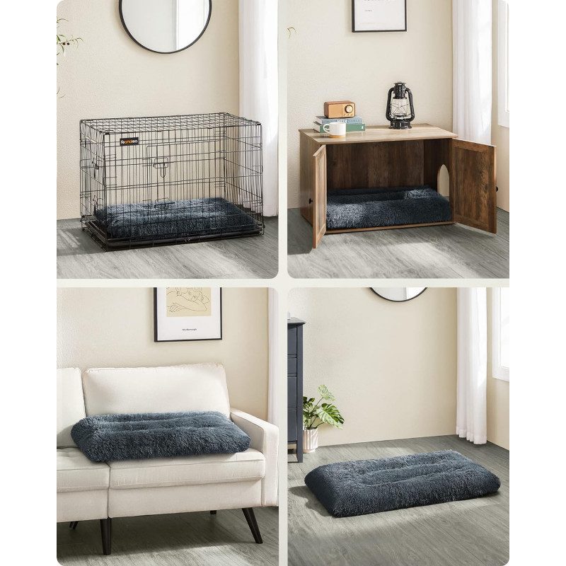 Mjuk och Fluffig Hundsäng – Tvättbar, 122 × 74 cm