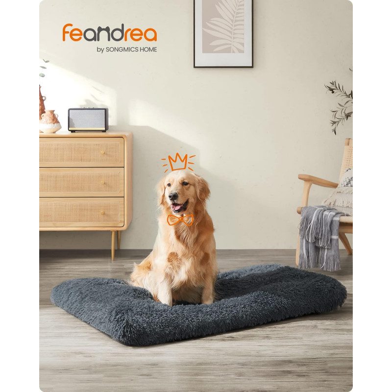Mjuk och Fluffig Hundsäng – Tvättbar, 122 × 74 cm
