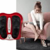 Shiatsu vibrerande fotmassageapparat med värme