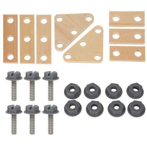 Barnens träverkstad – kreativ DIY-leksak med verktyg och arbetsbänk