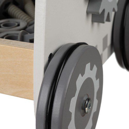 Barnens träverkstad – kreativ DIY-leksak med verktyg och arbetsbänk