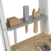 Barnens träverkstad – kreativ DIY-leksak med verktyg och arbetsbänk