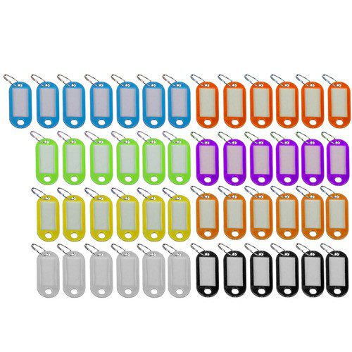 Nyckelskåp 48 krokar – komplett set med nyckelbrickor