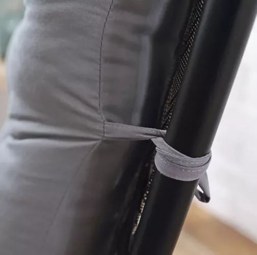 Tjock kudde för trädgårdsstol, strandstol, turiststol