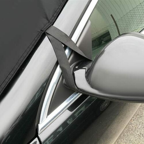 Fönsterskydd mot frost, svart – universell passform