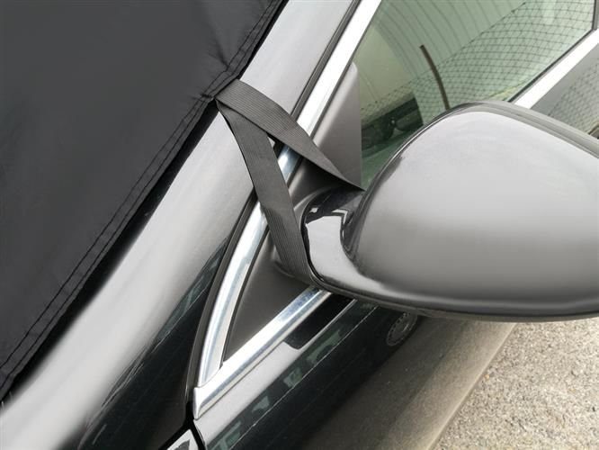 Fönsterskydd mot frost, svart – universell passform