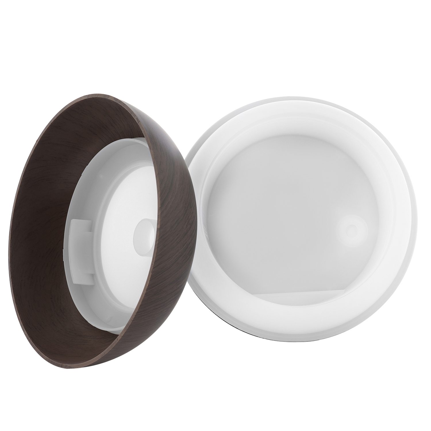 Aroma Luftfuktare LB 300 ml – fjärrkontroll & LED (brun)