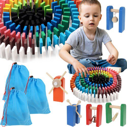 XXL trädomino – mega set med 1131 delar