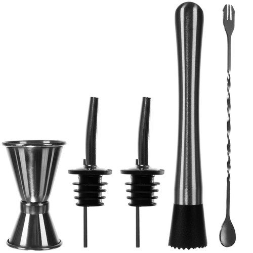 Bartenderset 6 delar – professionell 750 ml cocktailshaker