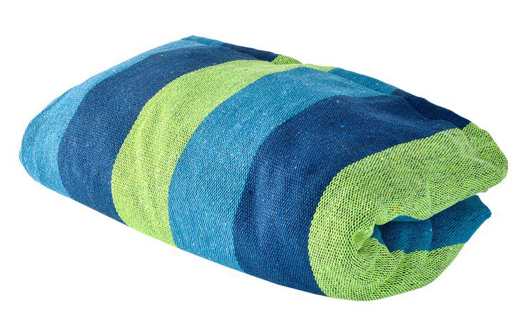 Bekväm Hängmatta 240 × 150 cm – Idealisk för Terrass, Camping & Resa