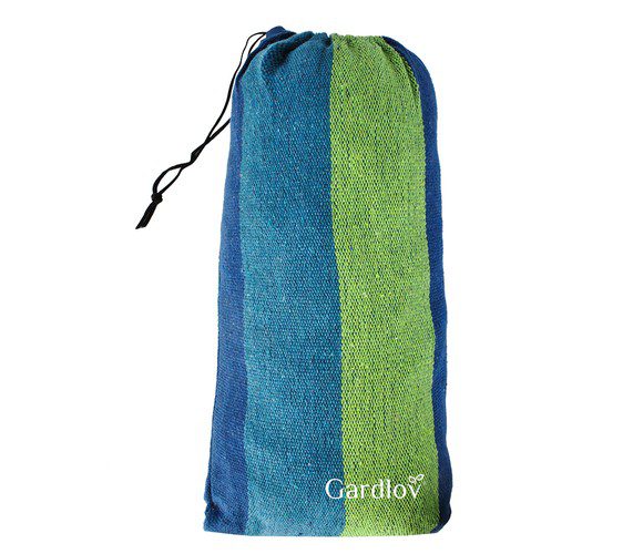 Bekväm Hängmatta 240 × 150 cm – Idealisk för Terrass, Camping & Resa